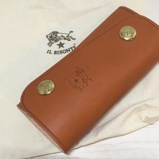 イルビゾンテ(IL BISONTE)の新品 イルビゾンテ   キャメル 茶色 キーケース(キーケース)