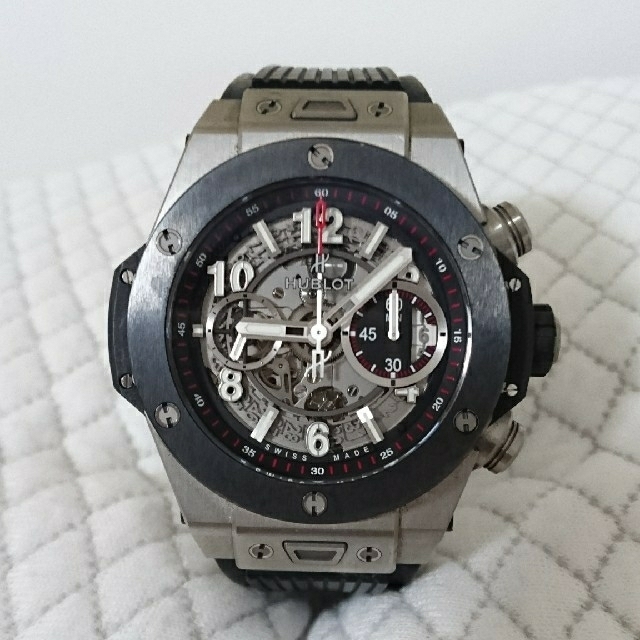 パテックフィリップ コピー 値段 | HUBLOT - HUBLOT ウニコ チタニウム 美品の通販 by すず's shop