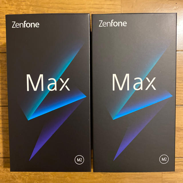 Zenfone Max M2 2台 新品未開封 - スマートフォン本体