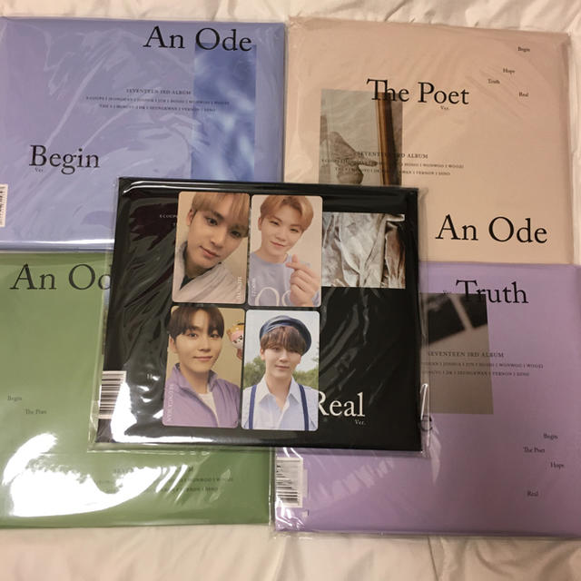 SEVENTEEN An ode アルバム 5形態 HMV付き セット-