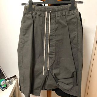 リックオウエンス(Rick Owens)のRickowens ポッズショート　16ss(サルエルパンツ)