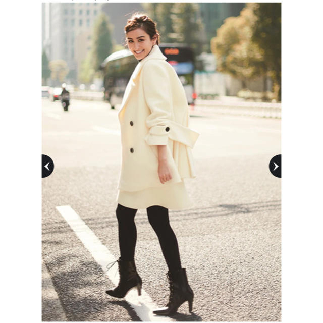 未使用に近い!JUSGLITTY ダブルボタンミドルコート ftik.uinsi.ac.id