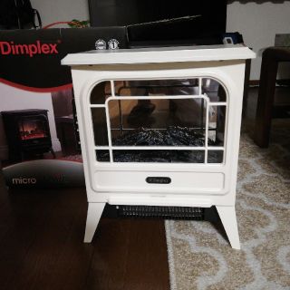 Erina 様専用‼️Dimplex 電気暖炉ホワイト(電気ヒーター)