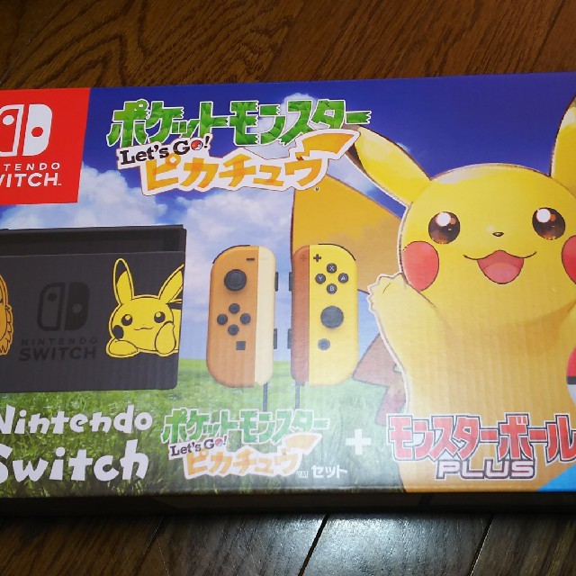 新品未使用 switch ピカチュウ 本体