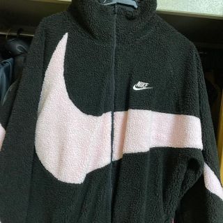 ナイキ(NIKE)のNIKE BIG SWOOSH BOA JACKET ピンク XL(ブルゾン)