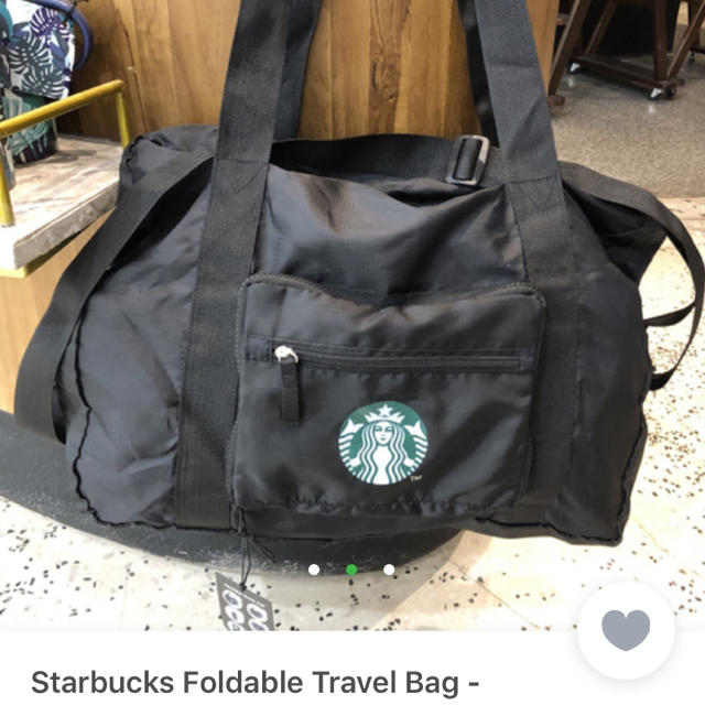 Starbucks Coffee(スターバックスコーヒー)のスターバックス インドネシア 旅行バッグ 収納バッグ トラベルバッグ 5 レディースのバッグ(スーツケース/キャリーバッグ)の商品写真