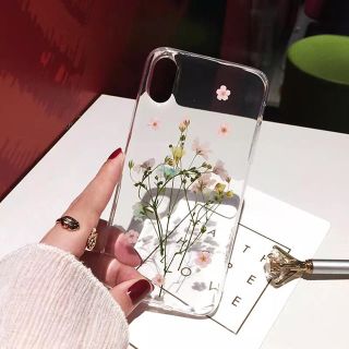 アイフォーン(iPhone)の押し花iPhoneケース✩.*˚(iPhoneケース)