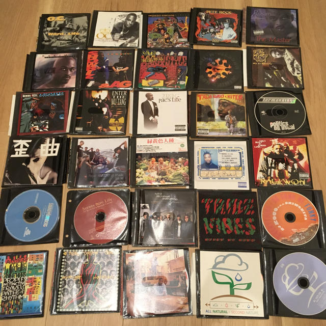 hiphop cd 120枚セット ケース無し