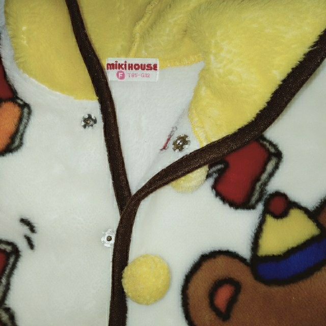 mikihouse(ミキハウス)のミキハウス　ポンチョ キッズ/ベビー/マタニティのベビー服(~85cm)(カーディガン/ボレロ)の商品写真