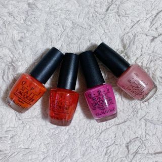 オーピーアイ(OPI)の【COCO様ご専用】O.P.I🌹ネイルカラー 4点セット(マニキュア)