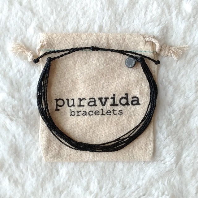 Pura Vida(プラヴィダ)の【2個セット】プラヴィダ アンクレット SEA SUN SAND & BLACK レディースのアクセサリー(アンクレット)の商品写真