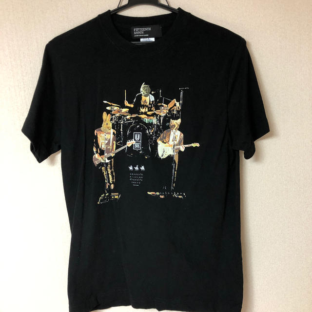 UNISON SQUARE GARDEN(ユニゾンスクエアガーデン)のunison square garden 15周年シャツ レディースのトップス(Tシャツ(半袖/袖なし))の商品写真