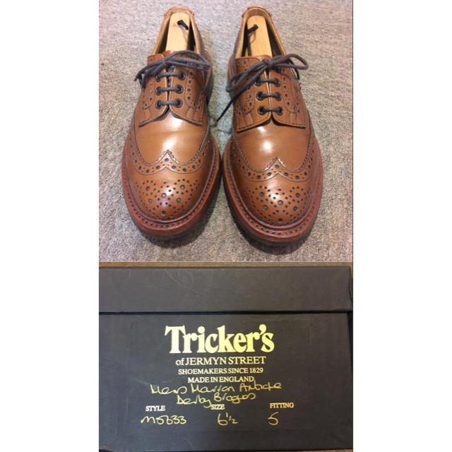 Trickers(トリッカーズ)の【美品】Tricker’s M5633 Mallon メンズの靴/シューズ(ドレス/ビジネス)の商品写真