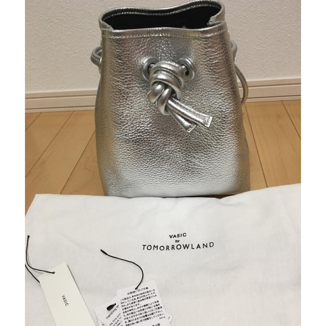 VASIC TOMORROWLAND 別注 bond mini シルバー ハンドバッグ バッグ