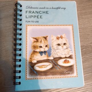 フランシュリッペ(franche lippee)のフランシュリッペ ノート 猫(ノート/メモ帳/ふせん)