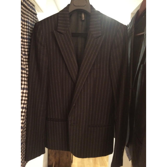 DIOR HOMME(ディオールオム)のdior チューブジャケット44 エディ期 メンズのジャケット/アウター(テーラードジャケット)の商品写真