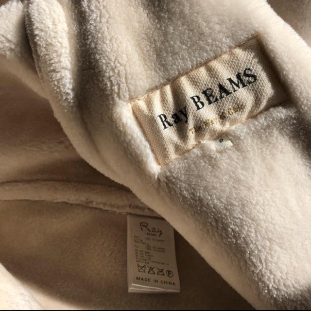Ray BEAMS(レイビームス)の新品　ムートンコート レディースのジャケット/アウター(ムートンコート)の商品写真