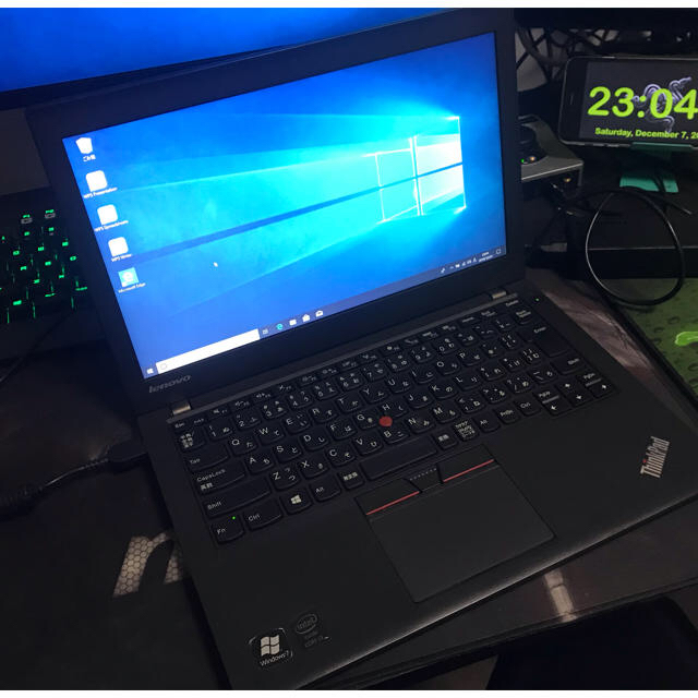 Thinkpad X250 i3-5010U メモリ8GB ssd128