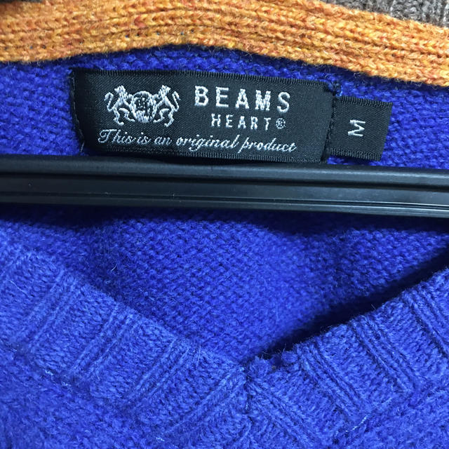 BEAMS(ビームス)のブルーニット メンズのトップス(ニット/セーター)の商品写真