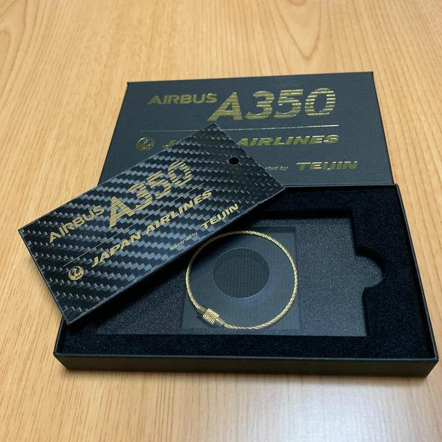 JAL(日本航空) - 【初就航便搭乗記念品】JAL A350 荷物タグ の通販 by