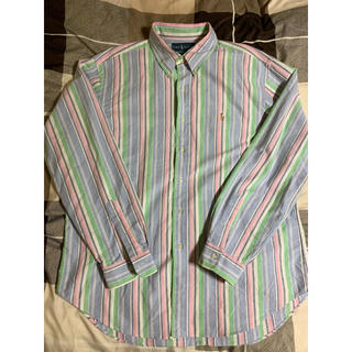 ポロラルフローレン(POLO RALPH LAUREN)の90’s Polo Ralph Lauren マルチカラーストライプシャツ(シャツ)