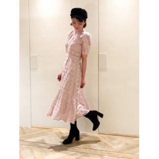 スナイデル(SNIDEL)の【深田恭子さん着用】snidel♡レースロングワンピース(ロングワンピース/マキシワンピース)