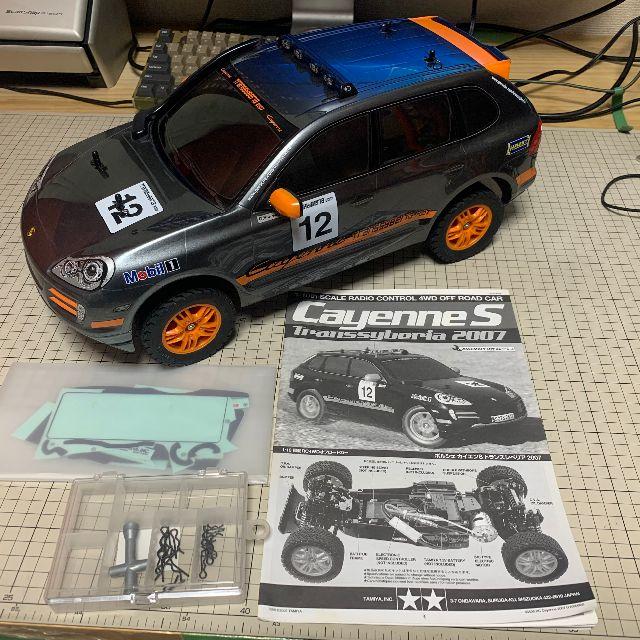 【中古】1/10RC ポルシェ  カイエンS トランスシベリア2007 組立済み エンタメ/ホビーのおもちゃ/ぬいぐるみ(ホビーラジコン)の商品写真