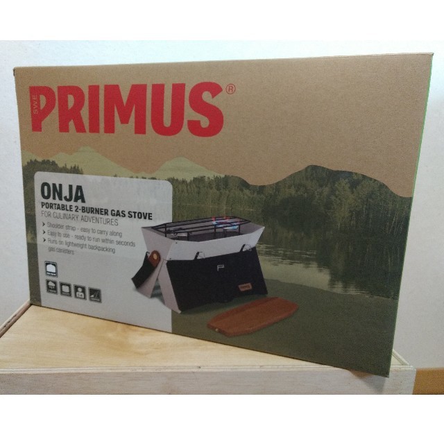 PRIMUS(プリムス)の新品Primus Onjaプリムスオンジャ海外仕様2バーナーコンロ スポーツ/アウトドアのアウトドア(ストーブ/コンロ)の商品写真