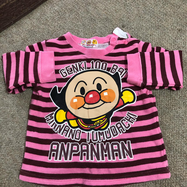 アンパンマン(アンパンマン)のアンパンマン  トレーナー　90センチ キッズ/ベビー/マタニティのキッズ服女の子用(90cm~)(Tシャツ/カットソー)の商品写真