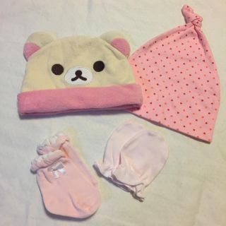 新品♡【４点セット】リラックマ赤ちゃん(帽子)