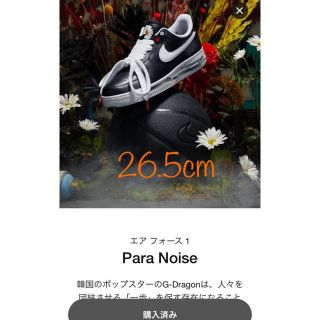 PEACEMINUSONE - NIKE エアフォース 1 07 パラノイズ Para Noiseの通販