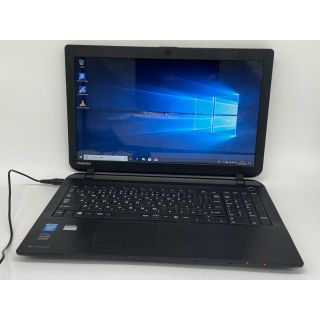 トウシバ(東芝)のWindows10 東芝 マットブラック ノートパソコン オフィス(ノートPC)