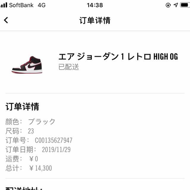 NIKE(ナイキ)のAir Jordan 1 high OG レディースの靴/シューズ(スニーカー)の商品写真