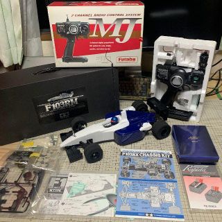 【中古】タミヤ 1/10RC F103RM (Mボディ付) 組み立て済み(ホビーラジコン)