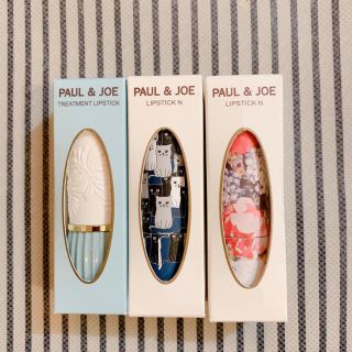 ポールアンドジョー(PAUL & JOE)の〈国内未発売〉Paul&JOEリップ、口紅3点セット バラ売り不可(口紅)