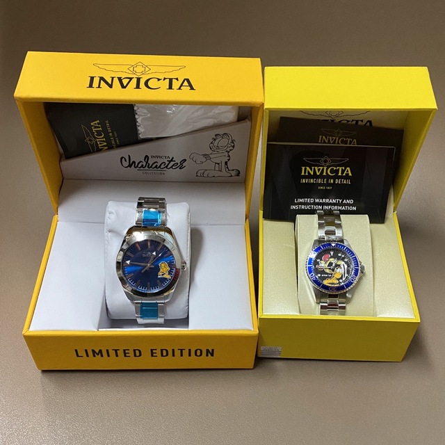 Disney(ディズニー)のR様専用　新品 2本セット、INVICTA インビクタ ガーフィールド シ メンズの時計(腕時計(アナログ))の商品写真
