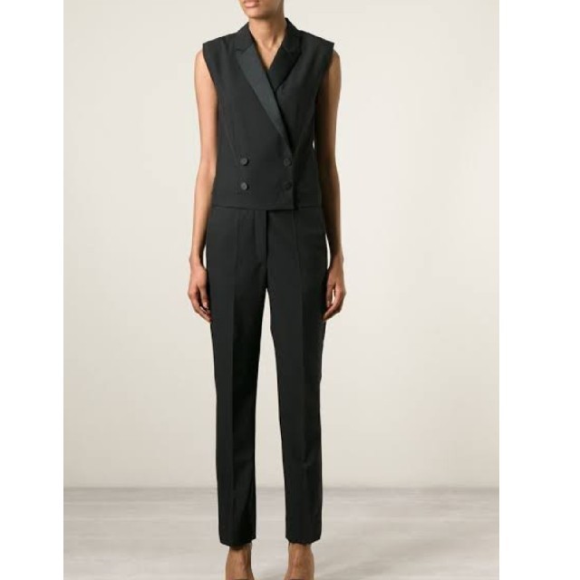 isabel marant  vneck sleeveless jumpsuit