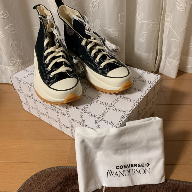 J.W.ANDERSON(ジェイダブリューアンダーソン)の【新品】JW.ANDERSON × CONVERSE  RUN STAR メンズの靴/シューズ(スニーカー)の商品写真