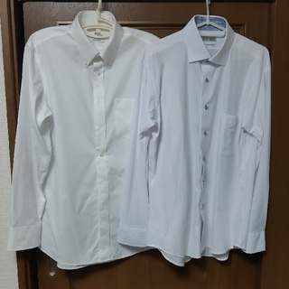 ユニクロ(UNIQLO)の【kaz様専用】UNIQLOとアイシャツのワイシャツ3枚セット(シャツ)