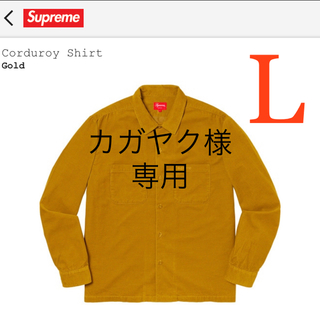シュプリーム(Supreme)のSupreme Corduroy Shirt Lサイズ(シャツ)