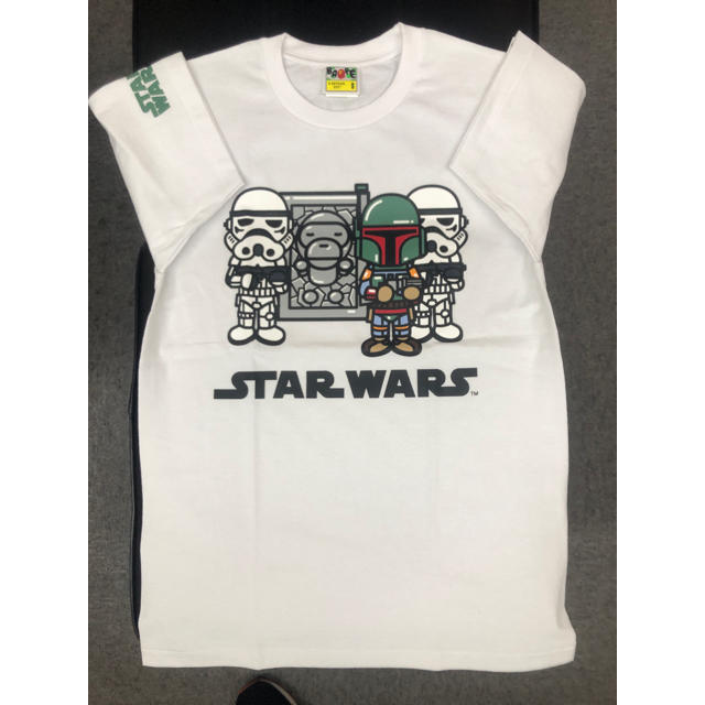 A BATHING APE(アベイシングエイプ)のSTARWARS × BAPE TEE スターウォーズ エイプ コラボ メンズのトップス(Tシャツ/カットソー(半袖/袖なし))の商品写真