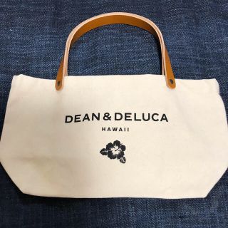 ディーンアンドデルーカ(DEAN & DELUCA)のDEAN&DELUCA ハワイ限定トートバッグ　ホワイト  S(トートバッグ)