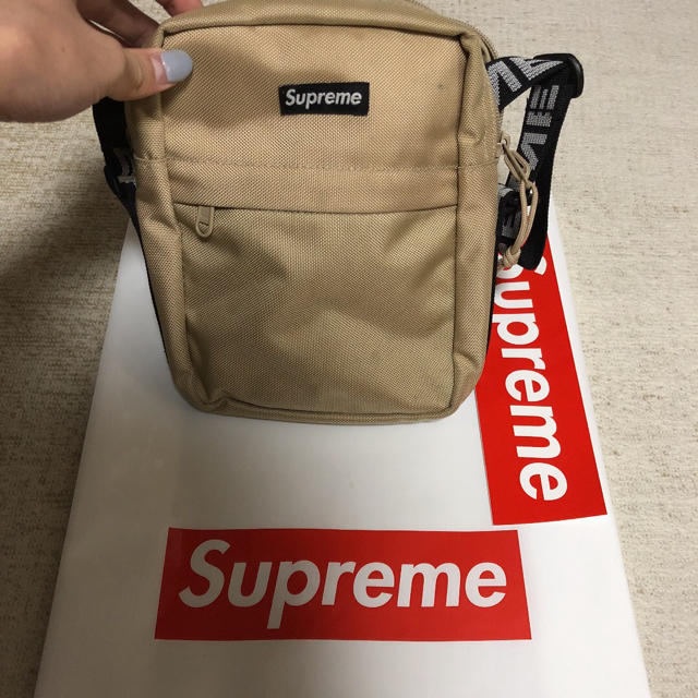 18ss supreme shoulder bagバッグ