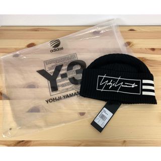 ワイスリー(Y-3)の未使用　Y-3 ワイスリー ヨウジヤマモト ニットキャップ (ニット帽/ビーニー)