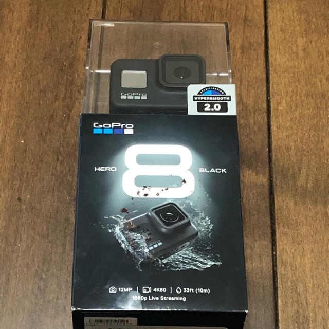 GoPro HERO８ Black 新品未開封 保証証付 2