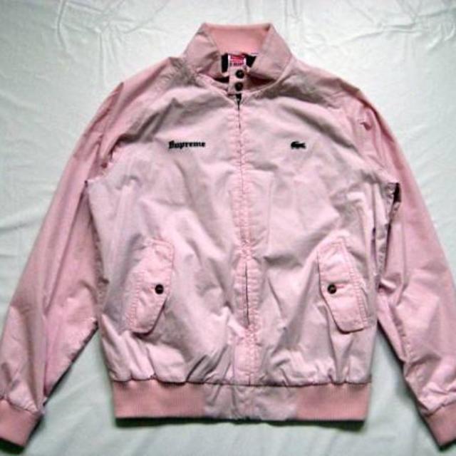 M)Supreme Lacoste Harrington Jacket