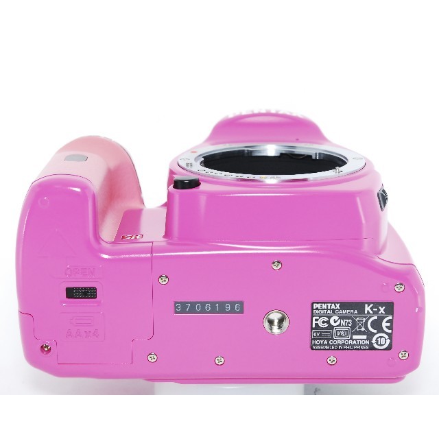 PENTAX(ペンタックス)の❤かわいい限定カラー♪ Wi-Fi付き♪❤ PENTAX ペンタックス k-x スマホ/家電/カメラのカメラ(デジタル一眼)の商品写真