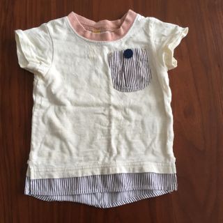 エフオーキッズ(F.O.KIDS)の男女兼用デザイン Tシャツ 半袖トップス 80(Ｔシャツ)