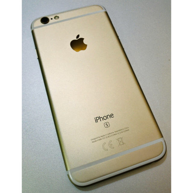 バースデー 記念日 ギフト 贈物 お勧め 通販 iPhone 6s Gold 32 GB SIMフリー