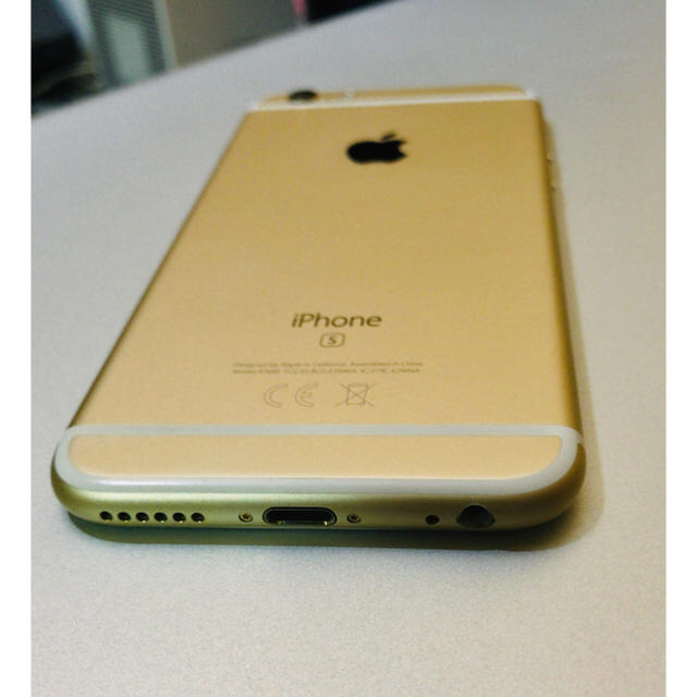 新型スマホOPPO iPhone 6s 32GB ゴールド docomo SIMフリー iface付